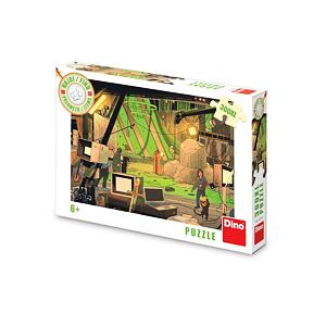 Dino Najdi 10 předmětů - Film 300 dílků XL Puzzle