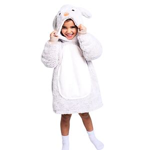 Cozy Noxxiez CH301 Králík - hřejivá televizní mikinová deka s kapucí pro děti 3 - 6 let