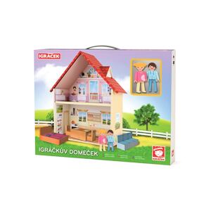 Igráček Igráčkův Domeček - hrací set pro holčičky s figurkami