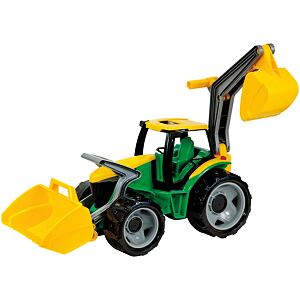 Lena Traktor se lžící a bagrem
