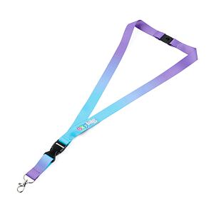 Oxybag Klíčenka s karabinkou OXY Ombre modro-fialová