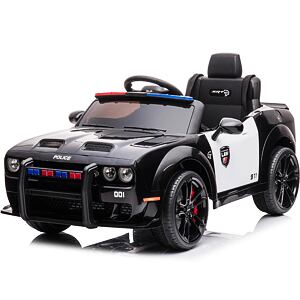 BUDDY TOYS Elektrické autíčko Dodge policie BEC 8148