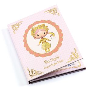 DJECO Tinyly snímatelé samolepky Miss Lilypink