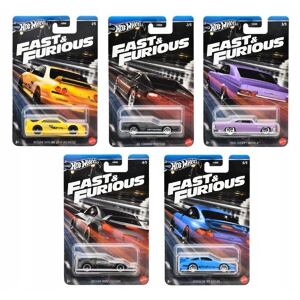 Hot Wheels Tematický angličák Rychle a zběsile, více druhů