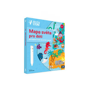 Albi Kouzelné čtení Mapa světa pro děti