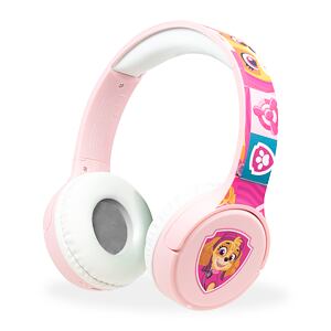 MoMi Tlapková patrola Bluetooth sluchátka, růžová