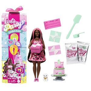 Mattel Barbie Party REVEAL růžová