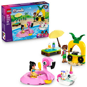 LEGO® Friends 42658 Zábava u bazénu s jednorožcem a plameňákem
