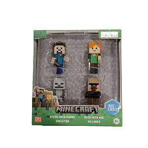 Jada Minecraft Figurky 2,5", sada 4 ks