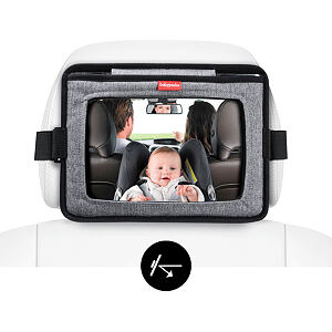 Babypack Zpětné zrcátko / držáček na iPad 2v1