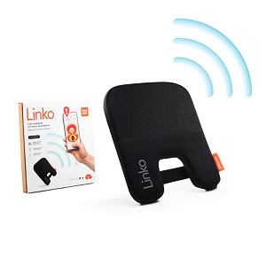 BabyAuto LINKO Baby alarm chytré polstrování do autosedačky černé