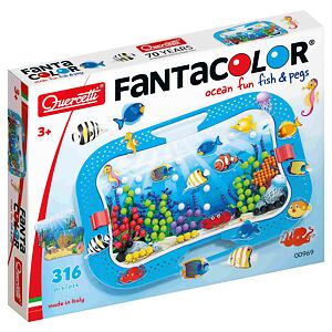 Quercetti Mozaika Fantacolor - zábava v oceánu - ryby - 316 ks