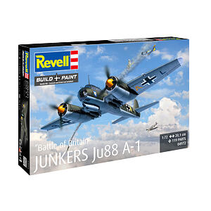 Revell Plastic ModelKit letadlo 04972 - Junkers Ju88 A-1 Battle of Britain (1:72)