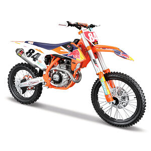 Maisto Motocykl Red Bull KTM 450 SX-F Factory Edition 2018, #84 Jeffrey Herlings, 1:6