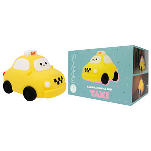 Mary's LED Silikonová noční lampička stmívatelná, dotyková - Taxi