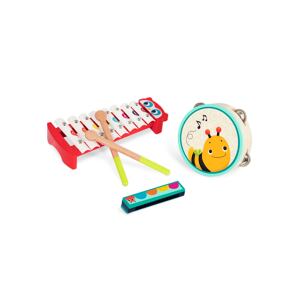 B.Toys Hudební nástroje dřevěné Mini Melody Band