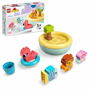 LEGO® DUPLO® 10966 Legrace ve vaně: Plovoucí ostrov se zvířátky