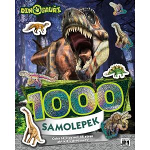 Jiri Models 1000 samolepek s aktivitami DINO