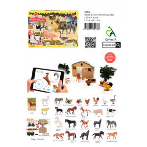 COLLECTA Adventní kalendář - farma a koně