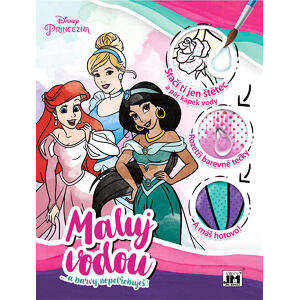 Jiri Models Vodová omalovánka A4 Disney Princezny