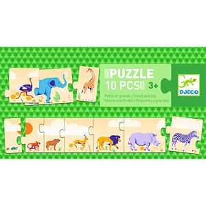DJECO Dlouhé puzzle od největšího