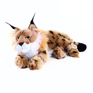 Rappa Plyšový rys ležící, 28 cm
