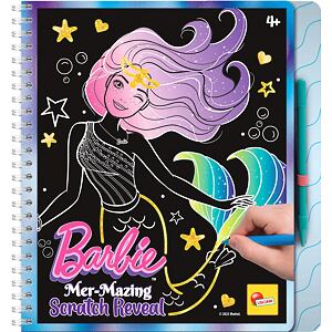Lisciani BARBIE SKETCH BOOK MER-MAZING SCRATCH REVEAL