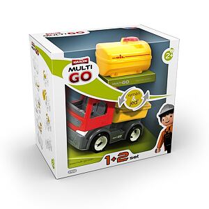 Igráček MultiGO 1+2 Auto s cisternou a valníkem