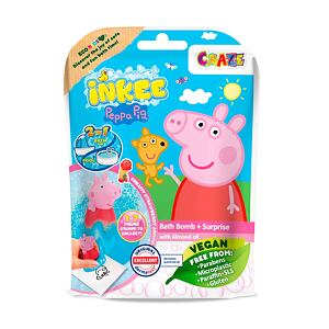 INKEE Šumivá bomba do vany s překvapením Peppa Pig
