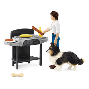 Schleich Tomovo grilování s rodinou a přáteli