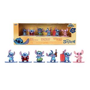 Jada Stitch Kovové sběratelské nanofigurky 1,65" sada 6 ks