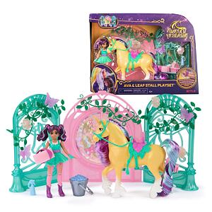 Spin Master Unicorn Academy Malá stáj s jednorožcem měnícím barvy