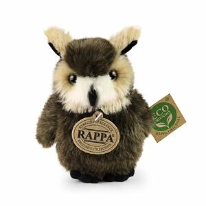 Rappa Plyšový pták sova/výr 13 cm  ECO-FRIENDLY