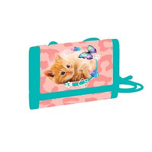 Oxybag Dětská textilní peněženka Kočka