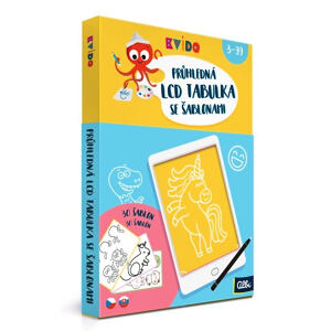 Albi Kvído - Průhledná LCD tabulka v pouzdru se 30 šablonami