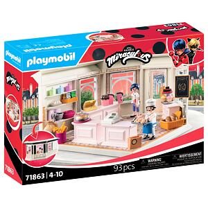 Playmobil Kouzelná Beruška a Černý kocour: Francouzská pekárna