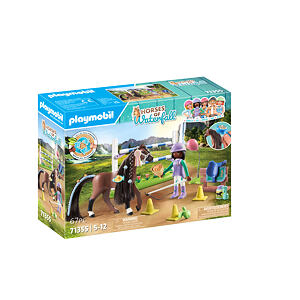 Playmobil Zoe & Blaze s turnajovým hřištem