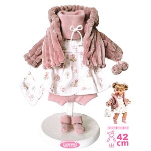 Llorens P42-408 Obleček pro panenku velikosti 42 cm s doplňky