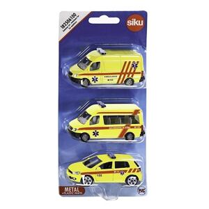 SIKU Ambulance sada 3 aut - česká verze