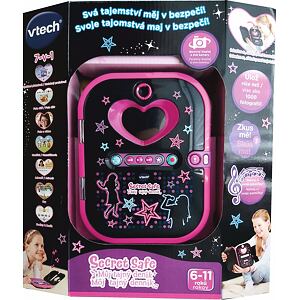 Vtech Kidi Secret Safe - Můj tajný deník - černý CZ