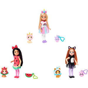 Mattel Barbie Chelsea v kostýmu, více druhů