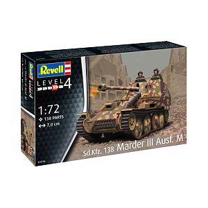 Revell Plastic ModelKit military 03316 - Sd. Kfz. 138 Marder III Ausf. M (1:72)