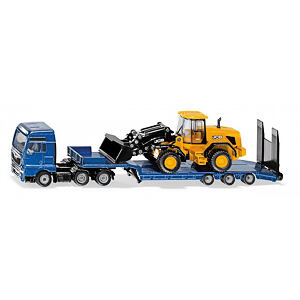 SIKU Super - nakladač MAN s kolovým nakladačem JCB
