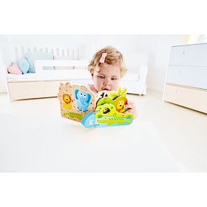 Hape Baby knížka Divočina