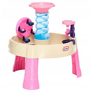 Little Tikes Spirálovitý vodní stůl - růžový