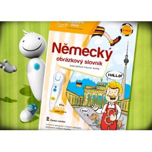Albi Kouzelné čtení Kniha Německý obrázkový slovník