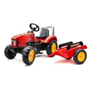 FALK Šlapací traktor Supercharger, červený