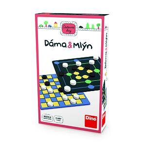 Dino Dáma a mlýn Cestovní hra