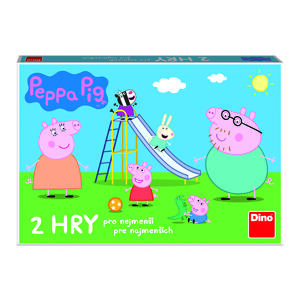 PEPPA PIG POJĎ SI HRÁT A SKLUZAVKY Dětská hra