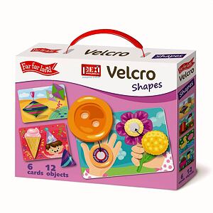 Pexi Velcro skládačky - Tvary (Shapes)